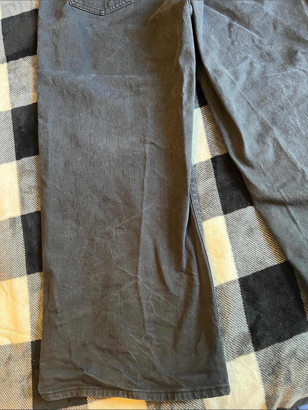 Universal Thread Sailor Wide-Leg Jeans in Black. Size 14 - Picture 12 of 13